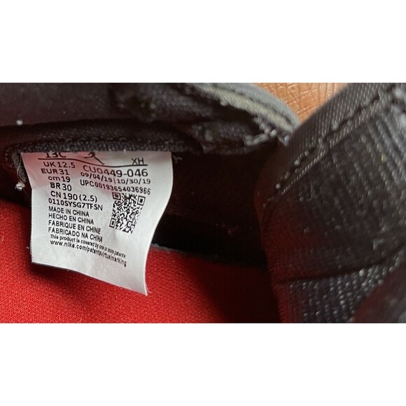 Nike Air Jordan 1 Retro High OG (PS) ‘NC to Chi’ Size 13C CU0449-046 Red/ Blue - Picture 15 of 16